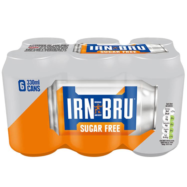 IRN BRU Sugar-Free  330ml