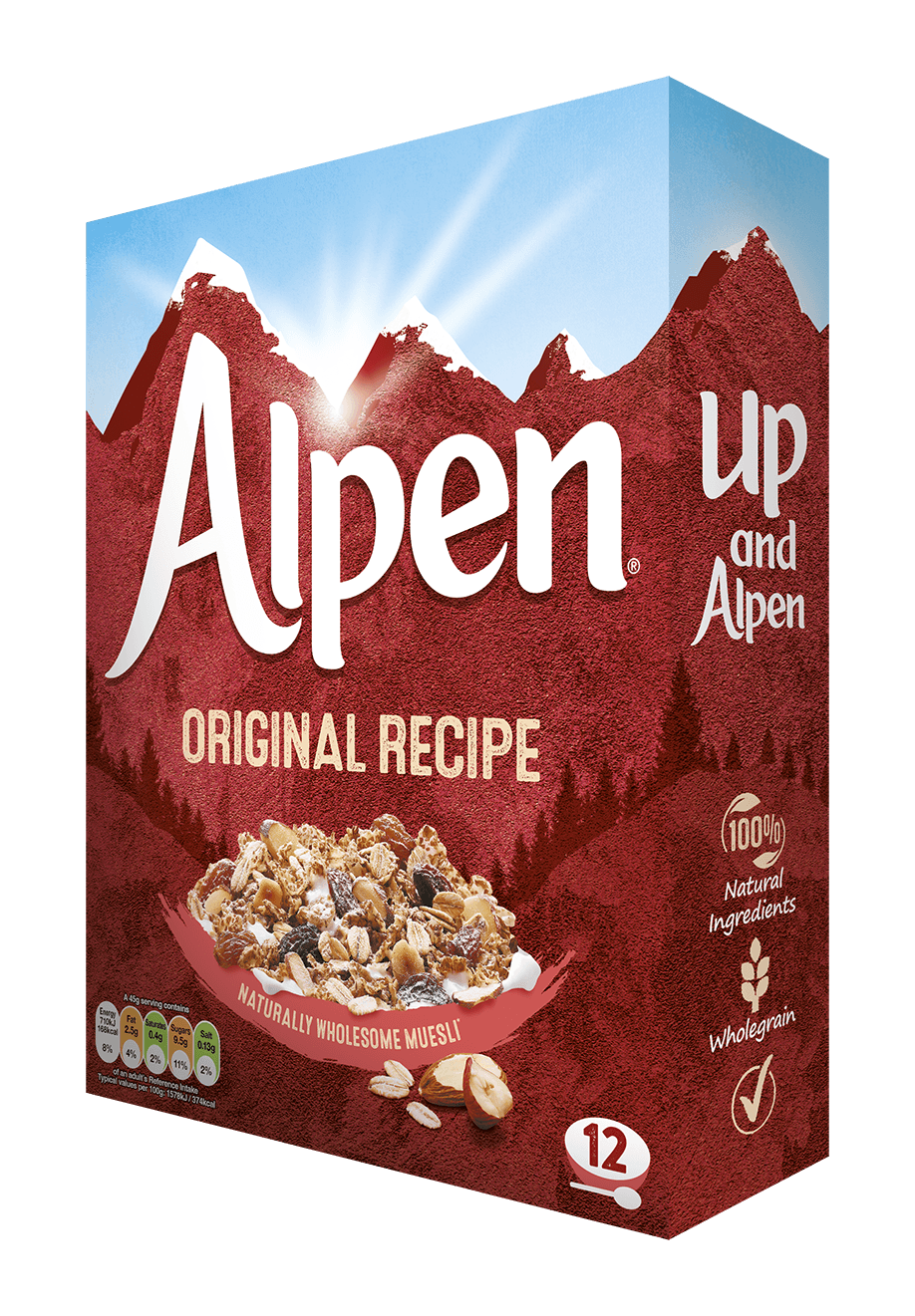 Alpen Original Swiss Recipe Muesli 550g