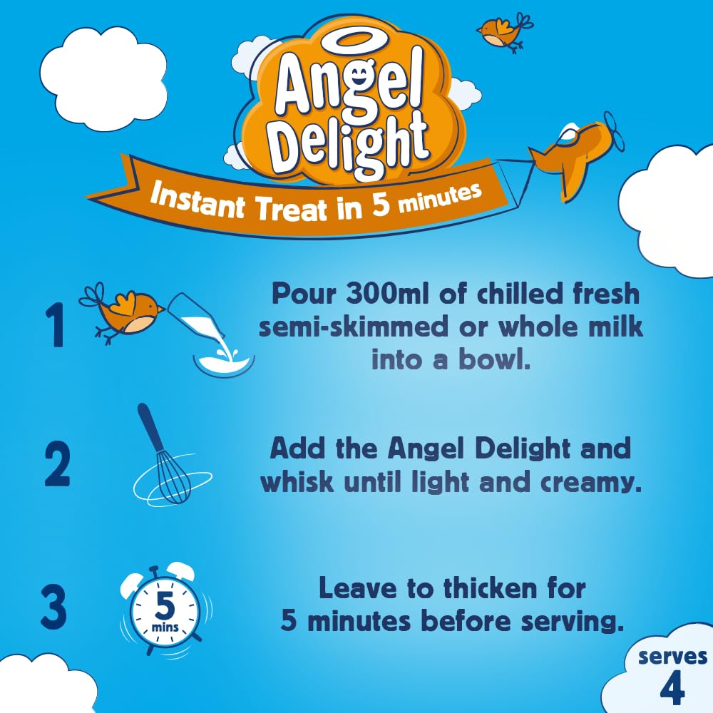 Birds Angel Delight Butterscotch Flavor 59g (BB 03/2025)