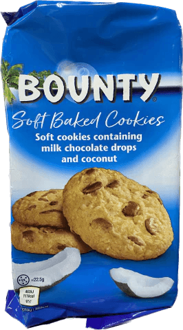 Bounty Soft Baked Cookies 180G