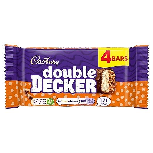 Cadbury Double Decker 4 Bars 149.2g