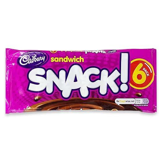 Cadbury Snack Sandwich 6packs 132g