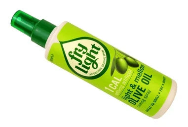 Fry Light 1 Cal Extra Virgin Light&Mellow Olive Oil Cooking Spray 190ml (BB 11/05/2025)