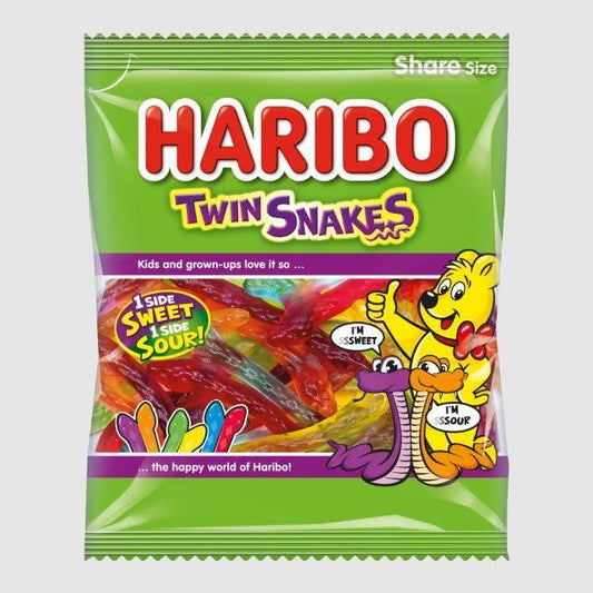 Haribo Twin Snakes 140g