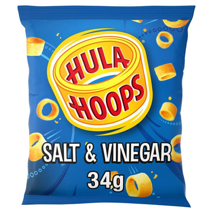 Hula Hoops Salt & Vinegar Favour 34g (BB 21/09/2024)