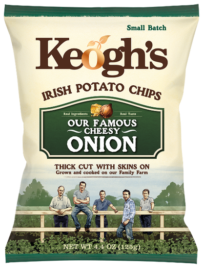 Keogh's Crisps Irish Cheese & Onion 40g ( BB29/11/24）