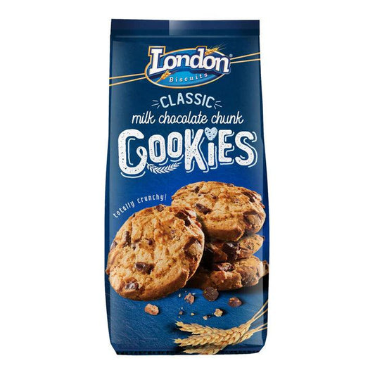 London Classic Milk Chocolate Chunk Cookies 160g