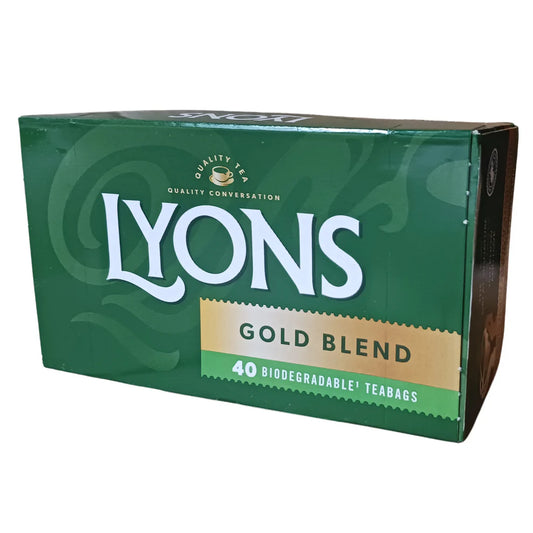 Lyons Gold Blend 40 Tea Bags 120g (BB 08/2025)