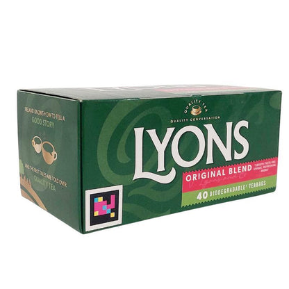 Lyons Original Blend 40s Biodegradable Tea Bags 116g