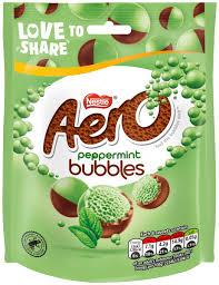 Nestle Aero Peppermint Bubbles 92g