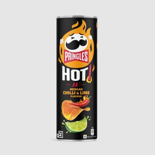 Pringles HOT Mexican Chilli & Lime Flavour 160g (BB 13/09/2025)