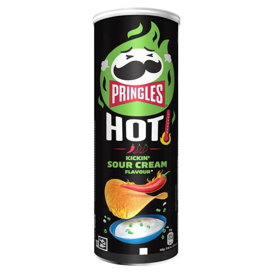 Pringles Hot Kickin Sour Cream 160g