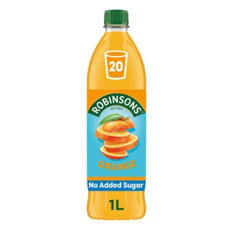 Robinsons Orange No added sugar 1L(BBE:10/2025)