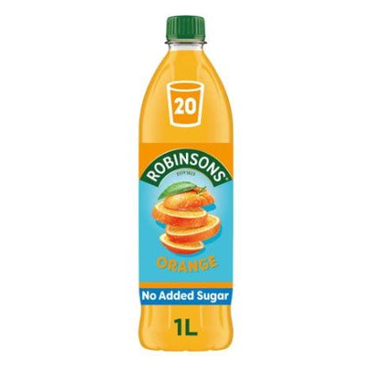 Robinsons Orange No added sugar 1L(BBE:10/2025)