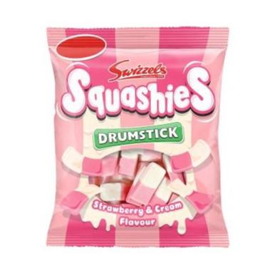 Swizzels Drumstick Squashies Strawberry&Cream Flavour 120g