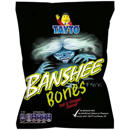 Tayto Banshee Bones Salt & Vinegar Favour 42g (BB 16/10/2024)