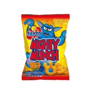 Tayto Mighty Munch Hot&Spicy Flavour 31g (BB 03/10/2024)