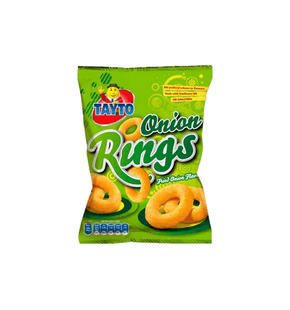 Tayto Onion Rings Fried Onion Flavour 42g (BB 09/10/2024)