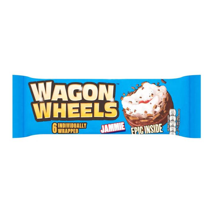 Wagon Wheels Individually Wrapped Jammie 6 Pack 216g