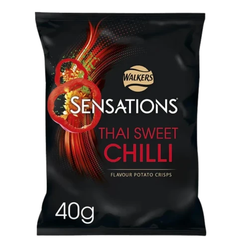 Walkers Sensations Thai Sweet Chili Flavour Potato Crisps 40g