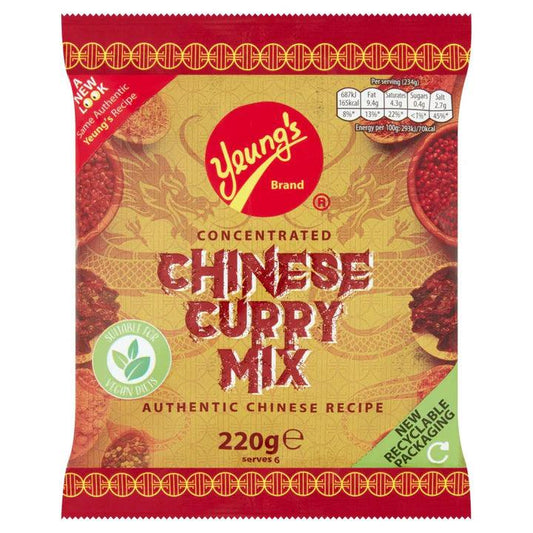 Yeung's Chinese Curry Sauce Mix 220g