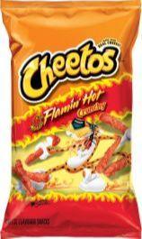 Cheetos flamin hot crunchy 227g