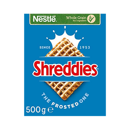 Nestlé Shreddies Whole Grain Cereal with Sugar 460g