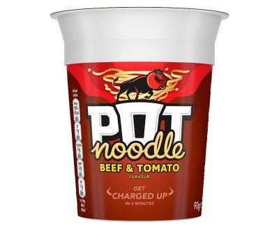 Pot Noodle Beef & Tomato 90g